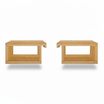 Table de chevet Table de nuit en bois massif Table de nuit console de chevet en bois massif Meuble en bois