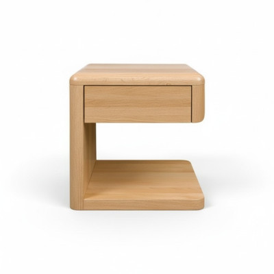 Table de chevet en bois massif Table de nuit Console de nuit Table d'appoint Meuble artisanal