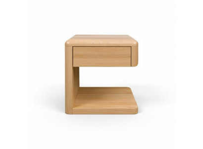 Table de chevet en bois massif Table de nuit Console de nuit Table d'appoint Meuble artisanal