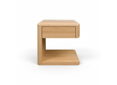 Table de chevet en bois massif Table de nuit Console de nuit Table d'appoint Meuble artisanal