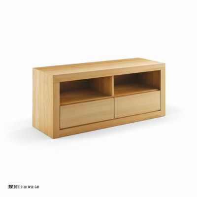 Meuble de télévision Buffet Armoire Commode Salon Commodes Bois Bois massif Meubles massifs