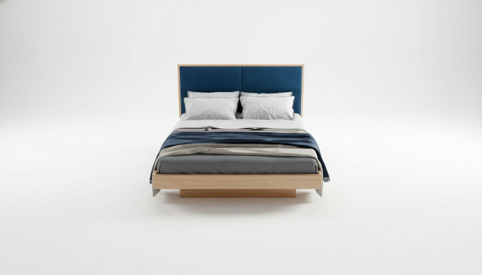 Lit en bois massif 180x200 Lit double Lit en bois massif Vrai lit en bois Lit Voll nouveaux lits