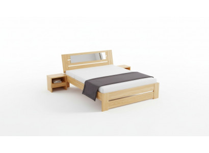 Lit en bois Véritable lits en bois Chambre Hôtel 180x200 Style Meubles massifs