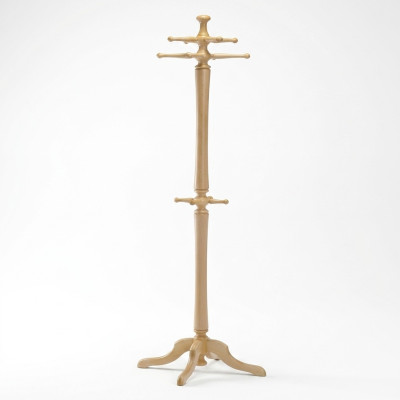 Porte-manteau en bois Porte-vêtements Porte-manteau 186cm Porte-manteau moderne