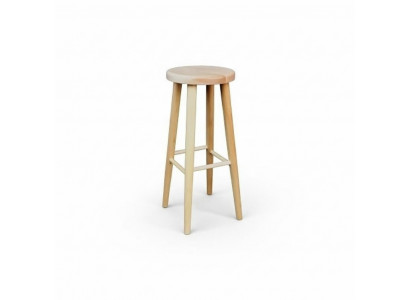Tabouret de bar Chaise de bar Mobilier de bar Tabouret rond Tabouret en bois Tabouret en bois massif