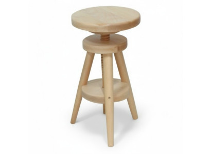 Tabouret pivotant Tabouret de bar en bois Siège réglable en hauteur Tabouret de travail nouveau