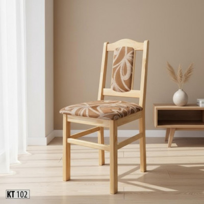 Chaise de salle à manger Chaise de cuisine Chaise rembourrée Chaise de salon Chaise en bois Bois de pin