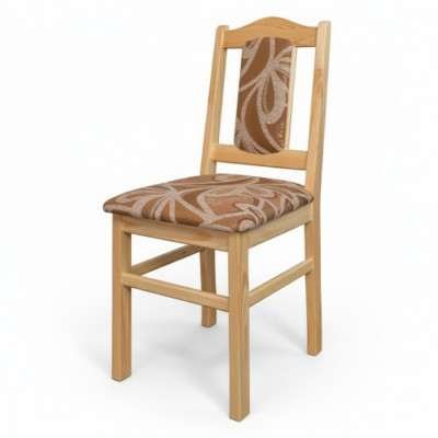 Chaise de salle à manger Chaise de cuisine Chaise rembourrée Chaise de salon Chaise en bois Bois de pin