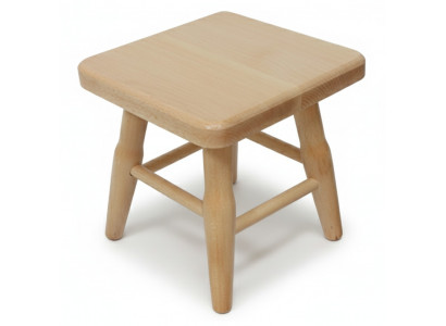 Tabouret Tabouret en bois Chaise en hêtre massif Tabouret en bois massif neuf