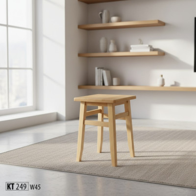 Tabouret Banc de siège Tabouret massif Tabouret d'appoint Chaise de salle à manger Chaise de cuisine neuve