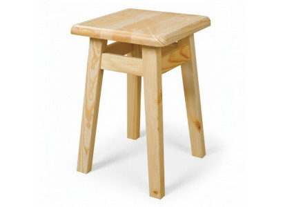 Tabouret en bois massif Table d'appoint Tabouret en bois naturel Chaise de salle à manger