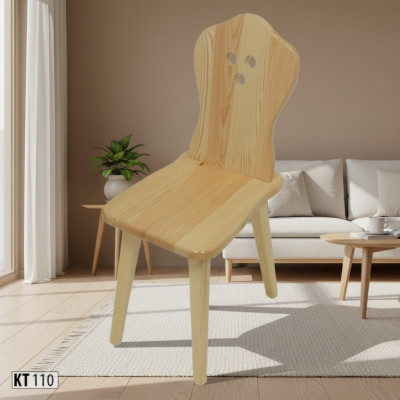 Chaise en pin en bois massif Chaise d'hôtel Chaises de salle à manger Chaise de cuisine Meubles en bois massif