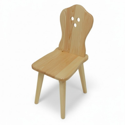 Chaise en pin en bois massif Chaise d'hôtel Chaises de salle à manger Chaise de cuisine Meubles en bois massif