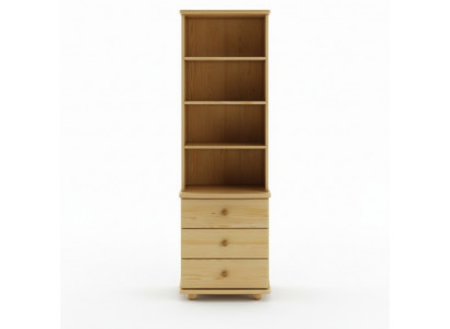 Vitrine solide en bois massif artisanal, armoire en bois massif, armoires en bois, vitrines, étagère.