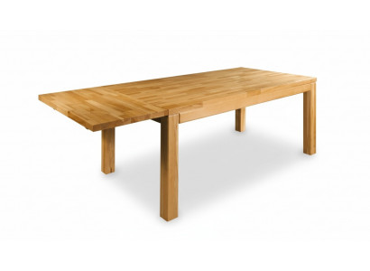 Salle à manger - Table de salon en bois massif Table de salle à manger Table en bois Table de réunion neuve