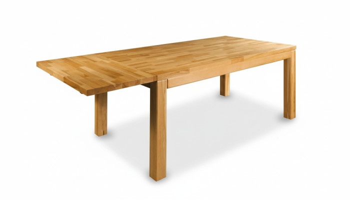Table à manger Table solide Tables en bois massif Salle à manger en chêne Massif 160x90cm nouvelle