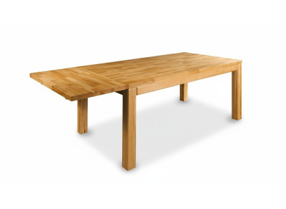 Table à manger Table solide Tables en bois massif Salle à manger en chêne Massif 160x90cm nouvelle