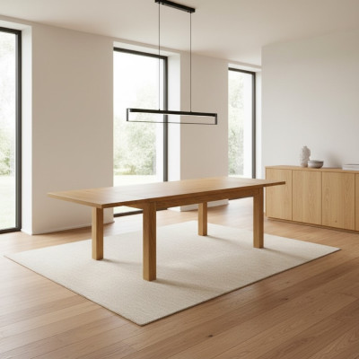 Table Table à manger Bois véritable Table en bois Tables Salle à manger 120x80cm Bois massif neuf