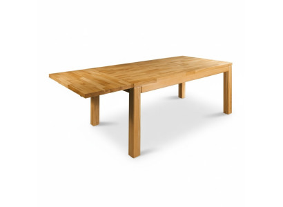 Table de salle à manger Table solide Tables en bois massif Chêne Salle à manger solide 120x80cm Cuisine