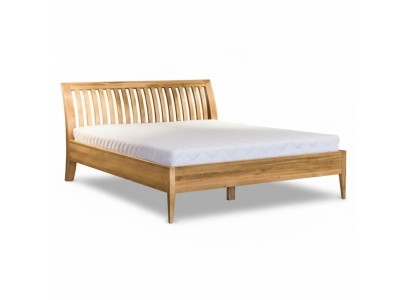 Lit Lit en bois massif Lits de mariage en hêtre Meubles de chambre à coucher en bois 140x200cm neuf