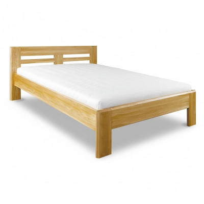 Lits Lit en bois en vrai bois Lit en vrai bois Style design hôtel Solide 160x200 Chambre