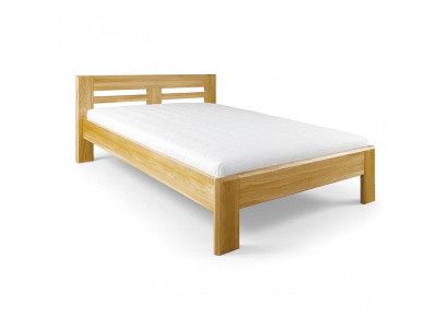 Lits Lit en bois Lit en vrai bois Style de design d'hôtel Solide 140x200 Chambre