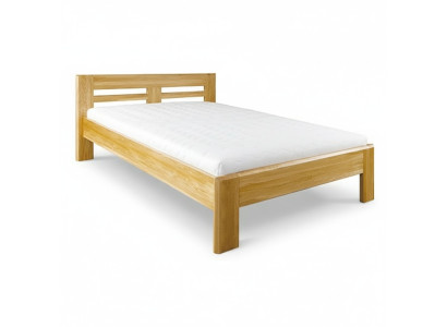 Lits Lit en bois Lit en vrai bois Style de design d'hôtel Solide 120x200 Chambre