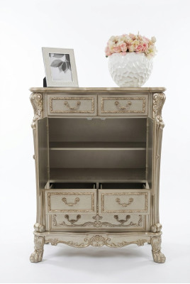 Buffet Buffet Commode Véritable artisanat Bois Baroque Rococo Buffet Commode