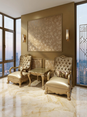 Fauteuil Design Canapé Sofa Relax Tissu Lounge Luxe TV Club Tapisserie