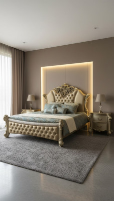 Design de lit Lit double Lits de luxe Classique Baroque Chesterfield 184x214cm nouveau