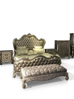 Lit Design Lit Double Lits Luxe Classique Baroque Rococo Chesterfield