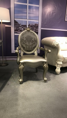 Chaise Chaises Salle de séjour Salle à manger Fauteuil Chaise rembourrée accoudoir