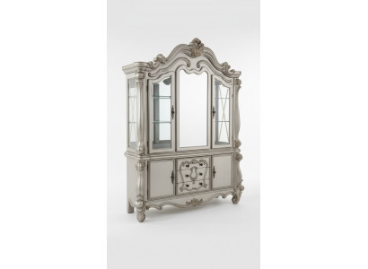 Vitrines Bar en verre Armoire de maison Baroque Armoires Étagère murale en bois Vitrine