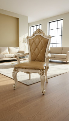 Salon Chaise Design Salle à manger Bois Chaises Rembourrage avec Accoudoir