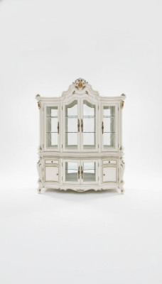 Vitrine Armoire Vitrines Décoration Salon Afficher des armoires Conception baroque