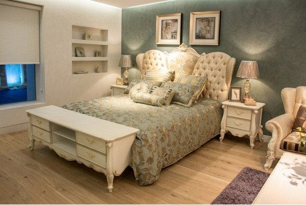 Lit Chesterfield, lits rembourrés, lit double, lits 180x200cm neufs.