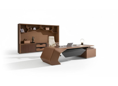 Ensemble de bureau de concepteur Salle de travail Étagère Table Armoire Ensemble complet Mobilier