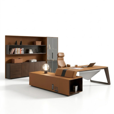 Bureau de design Cabinet de droit Entrée Bureau Étagère Dossiers Armoire d'écriture Tables décoratives