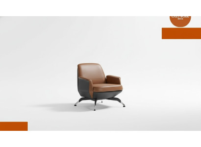 Fauteuil Design Canapé Sofa Détente Cuir Salon Club Rembourrage Siège Luxe