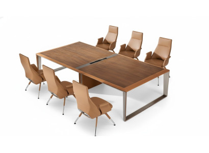 Tables de conférence de réunion de conception de luxe meubles de bureau 7 pièces.