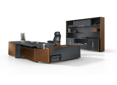 Ensemble de bureau Suite de bureau Table Chef Fauteuil Armoire Ameublement neuf