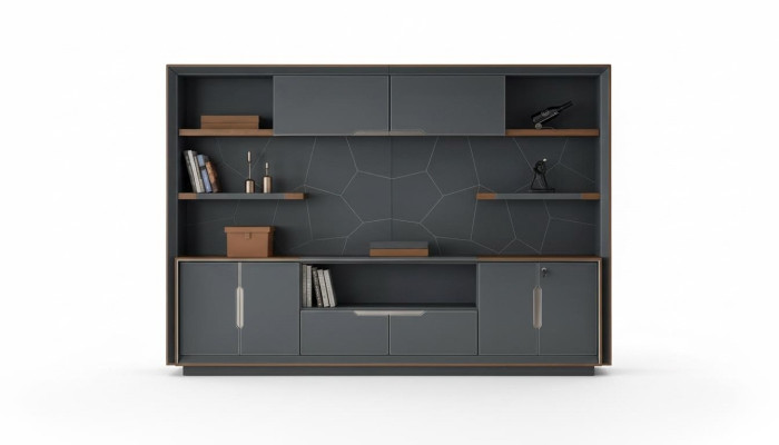 Étagère de bureau Armoire de classement Étagère Mobilier Armoire de luxe Armoires