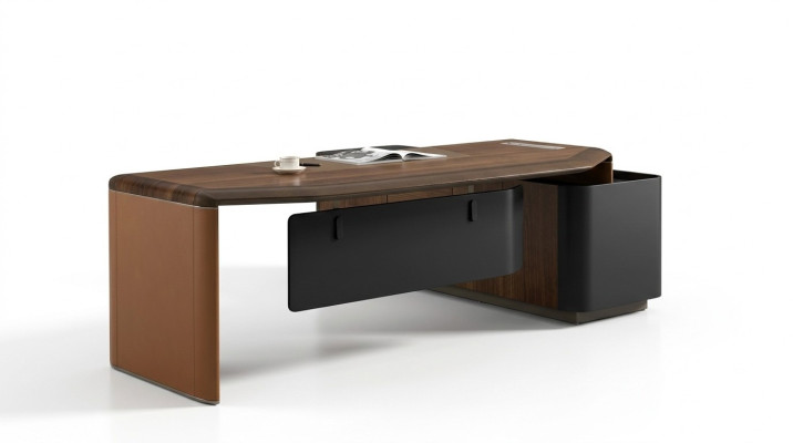 Desk Design Möbel Büromöbel Einrichtung Chef Boss Ecktische