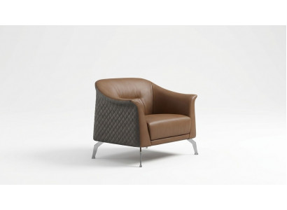 Fauteuil canapé en cuir TV 1 place Canapé Relax de luxe Revêtement simple place
