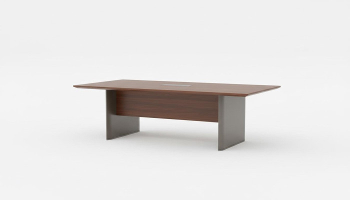 Table de conférence Grande Table de designer 240cm Table de conférence Table en bois Tables