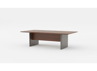 Table de conférence Grande Table de designer 240cm Table de conférence Table en bois Tables
