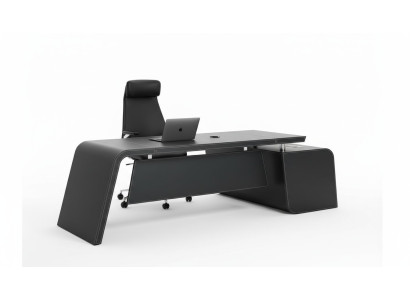 Bureau d'angle Fauteuil de bureau Mobilier de bureau Chef de salle Mobilier de chambre Ensemble de 2 pièces Tables