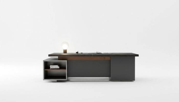 Ensemble de bureau comprenant fauteuil, table décorative, mobilier complet 3 pièces