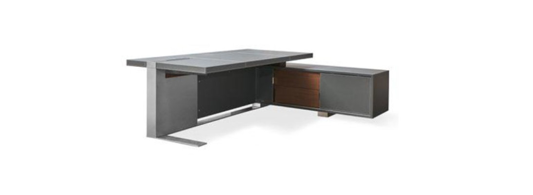 Bureau Tables en cuir Mobilier de bureau de designer Table Mobilier Fauteuil