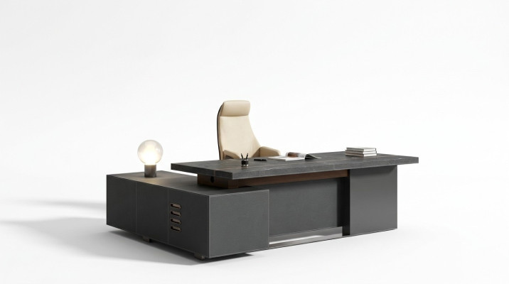 Bureau Tables en cuir Mobilier de bureau de designer Table Mobilier Fauteuil